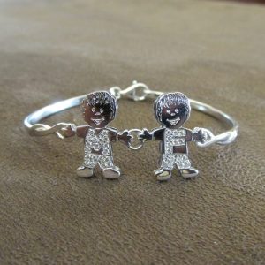 Bracciale in oro bianco 750°°° con diamanti